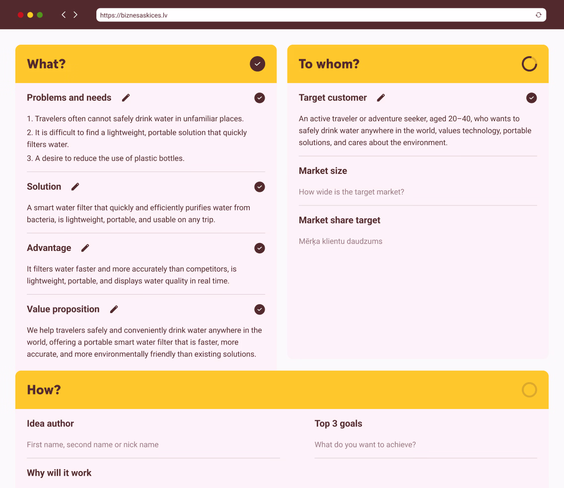 Waterly – portable water filter for travelers